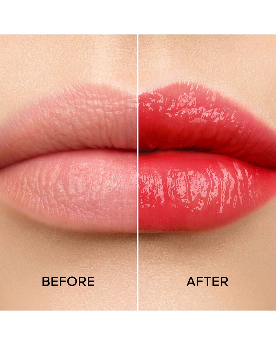 GUERLAIN KISS KISS BEE GLOW BAUME TEINTÉ INFUSÉ AU MIEL 98% D'ORIGINE NATURELLE 775 POPPY GLOW 4