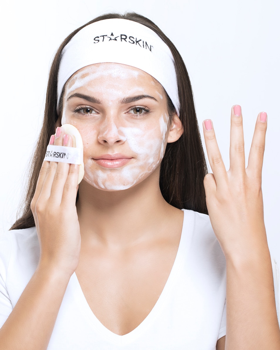 GLOWSTAR™ FOAMING PEELING PUFF