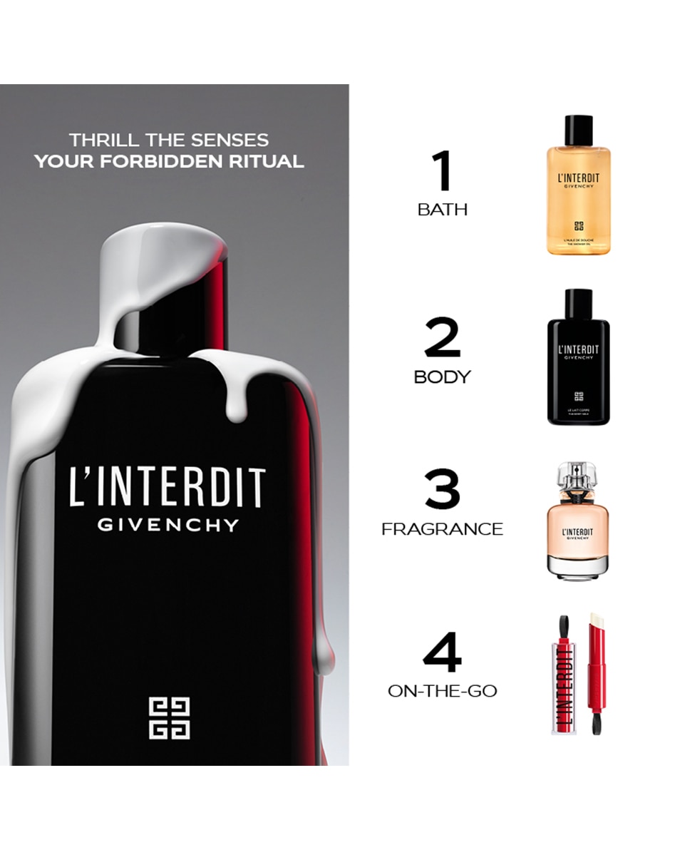 GIVENCHY L'INTERDIT L'HUILE DE DOUCHE 200 ML 4