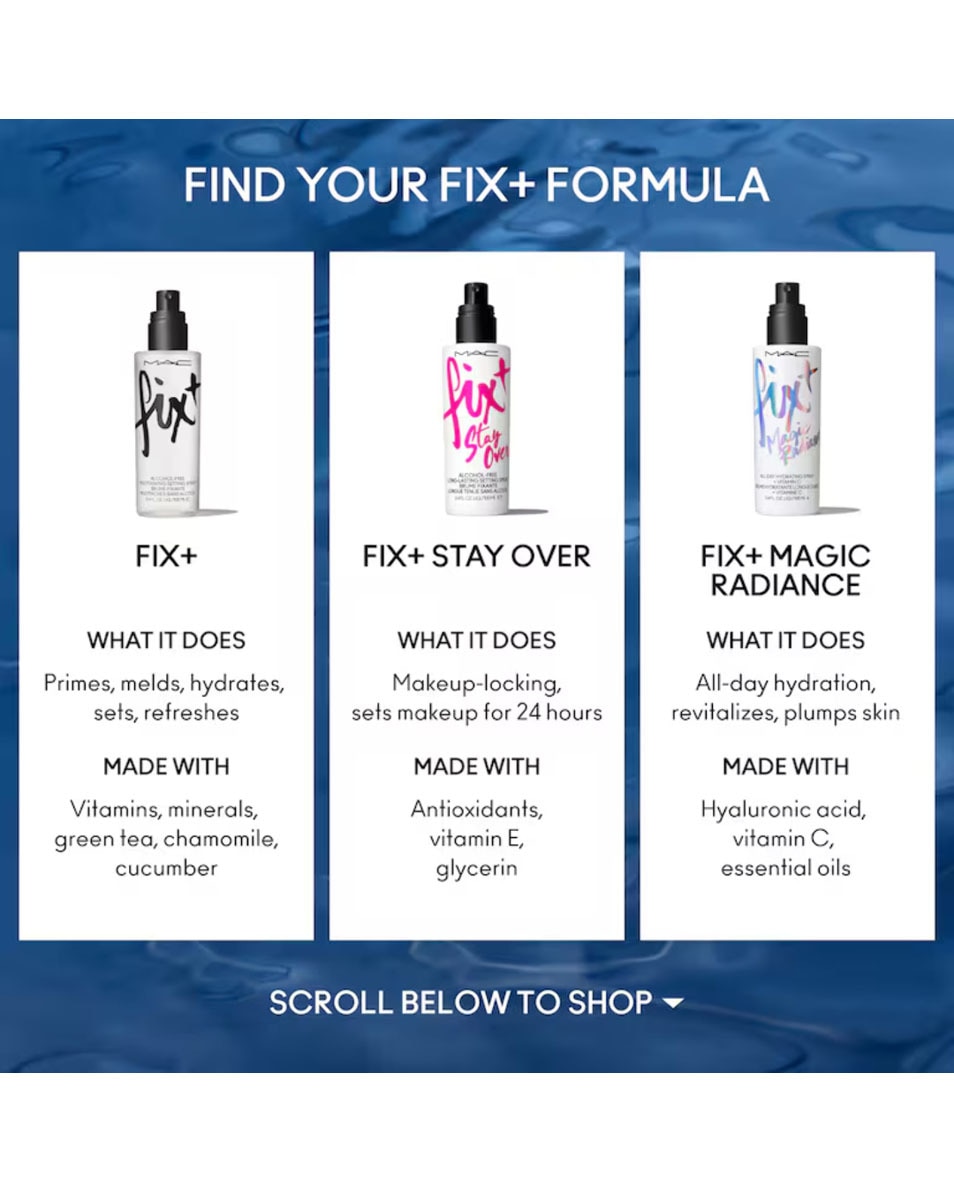 M.A.C Fix+ Stay Over SPRAY FIXANTE SANS ALCOOL - LONGUE TENUE 16H 100 ML 4