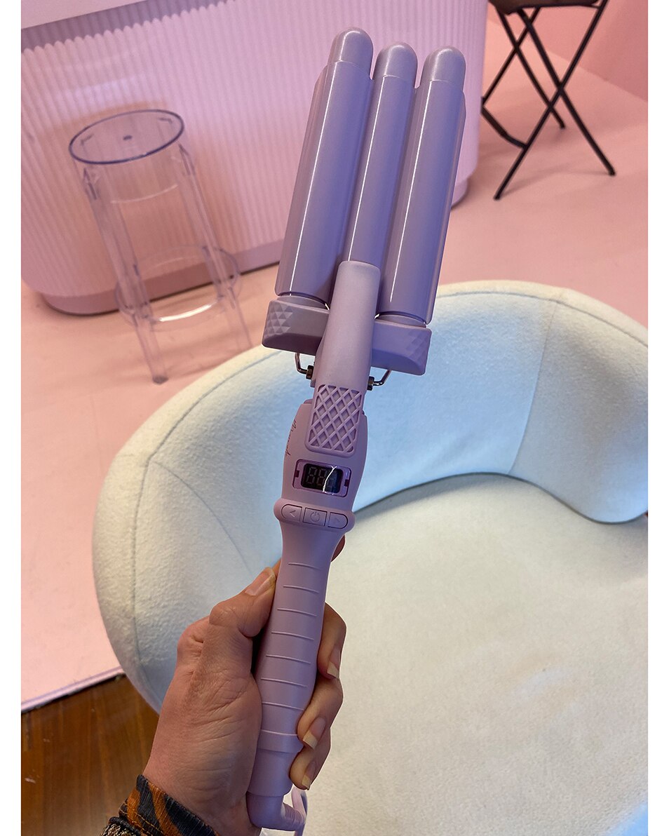 FER À BOUCLER 22MM LILAC