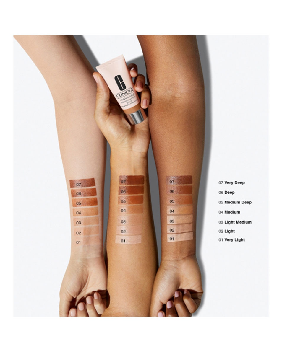 CLINIQUE MOISTURE SURGE™ SHEERTINT HYDRATOR CRÈME HYDRATANTE & TEINTÉE AVEC SPF 25 VERY LIGHT 4