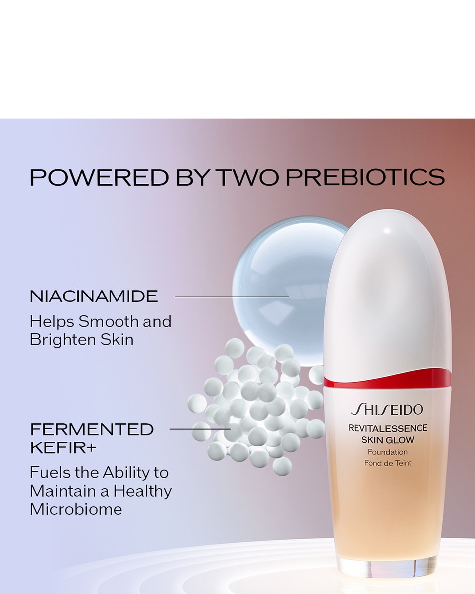 SHISEIDO SHISEIDO MAKE-UP REVITALESSENCE SKIN GLOW FOND DE TEINT SPF30 120 Ivory 4