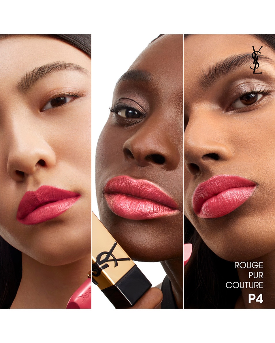 YVES SAINT LAURENT ROUGE PUR COUTURE ROUGE À LÈVRES P4 - Pink 4 4