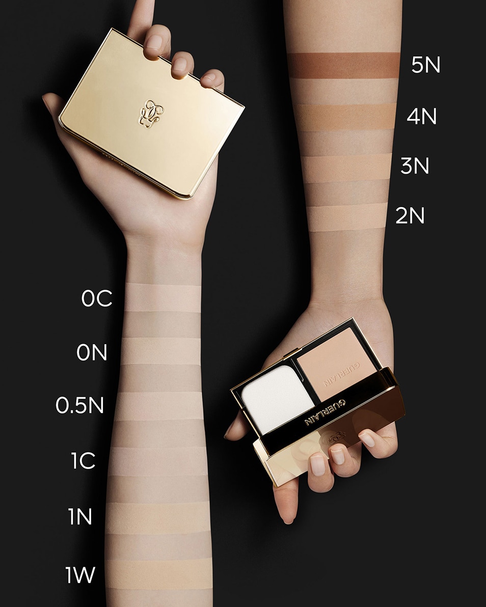 GUERLAIN PARURE GOLD SKIN CONTROL FOND DE TEINT COMPACT HAUTE PERFECTION & MATITÉ - RECHARGE 2N NEUTRAL/NEUTRE 4