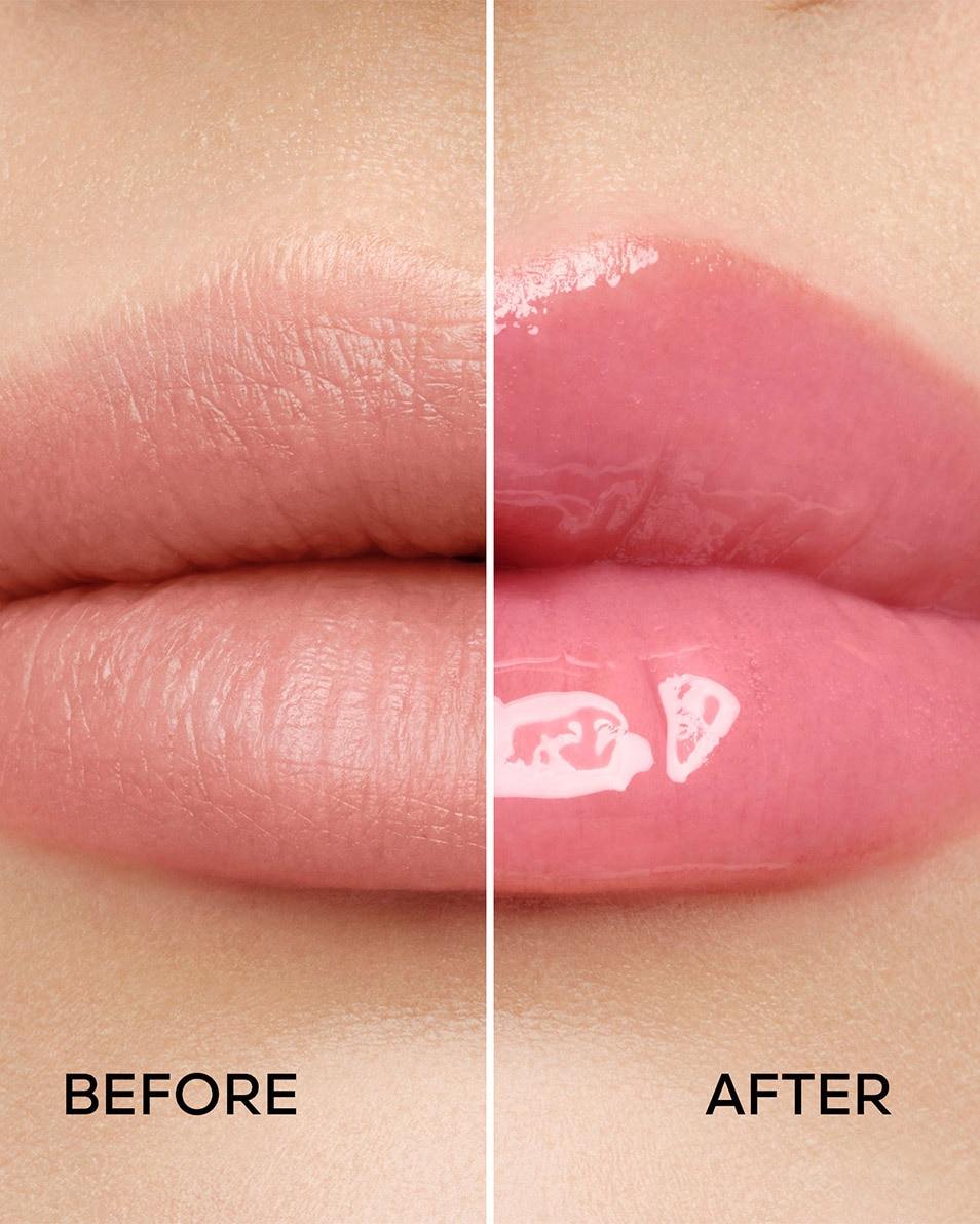 GUERLAIN KISSKISS BEE GLOW OIL HUILE À LÈVRES TEINTÉE AU MIEL 258 ROSE GLOW 4