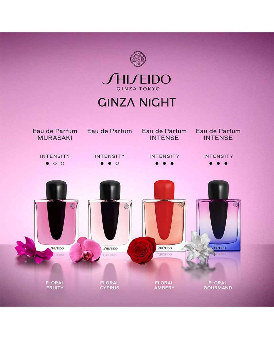 SHISEIDO Ginza Night Eau de Parfum Intense 50 ML 4