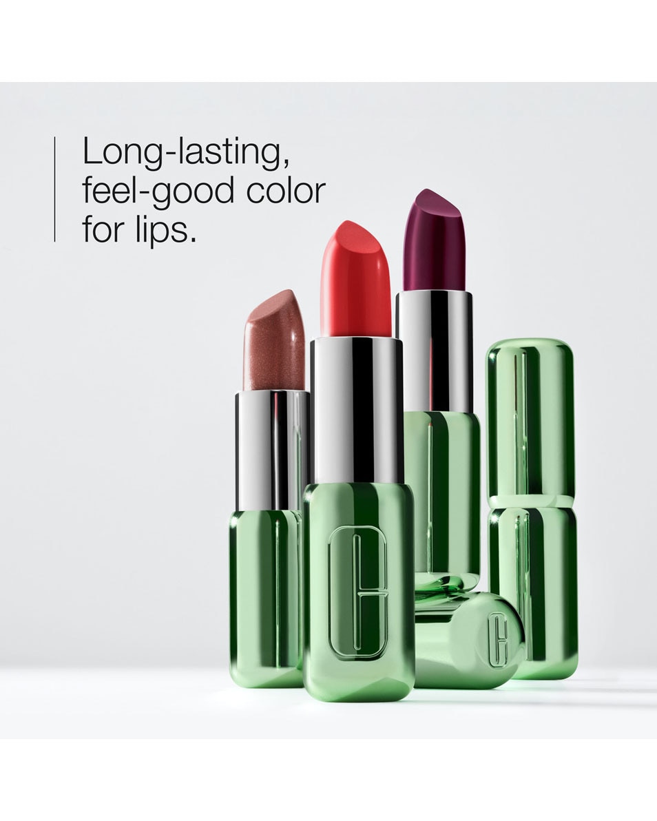 CLINIQUE PopTM Longwear Lipstick Rouge à lèvres - longue tenue, pigmenté & avec base de teint Melon Pop 4