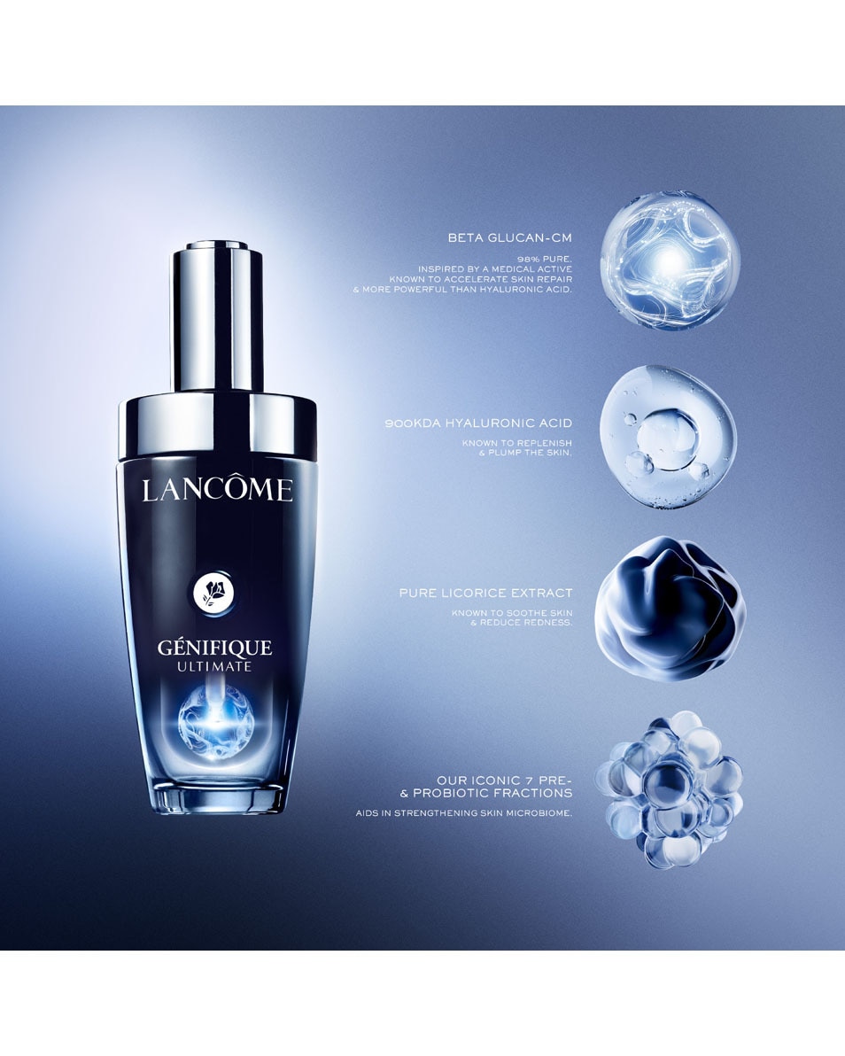 LANCÔME Genifique Ultimate Sérum Visage - Concentré en Bêta-Glucane-CM 50 ML 4