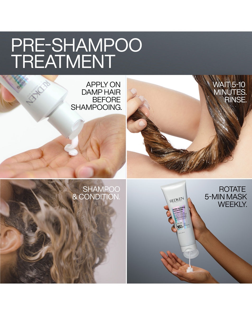 REDKEN Acidic Bonding Concentrate Masque capillaire liquide 5 min - soin r parateur 250 ML 4