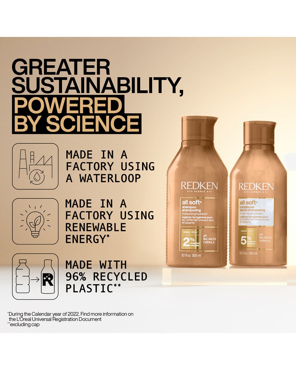 REDKEN All Soft Shampooing - pour cheveux secs 300 ML 4