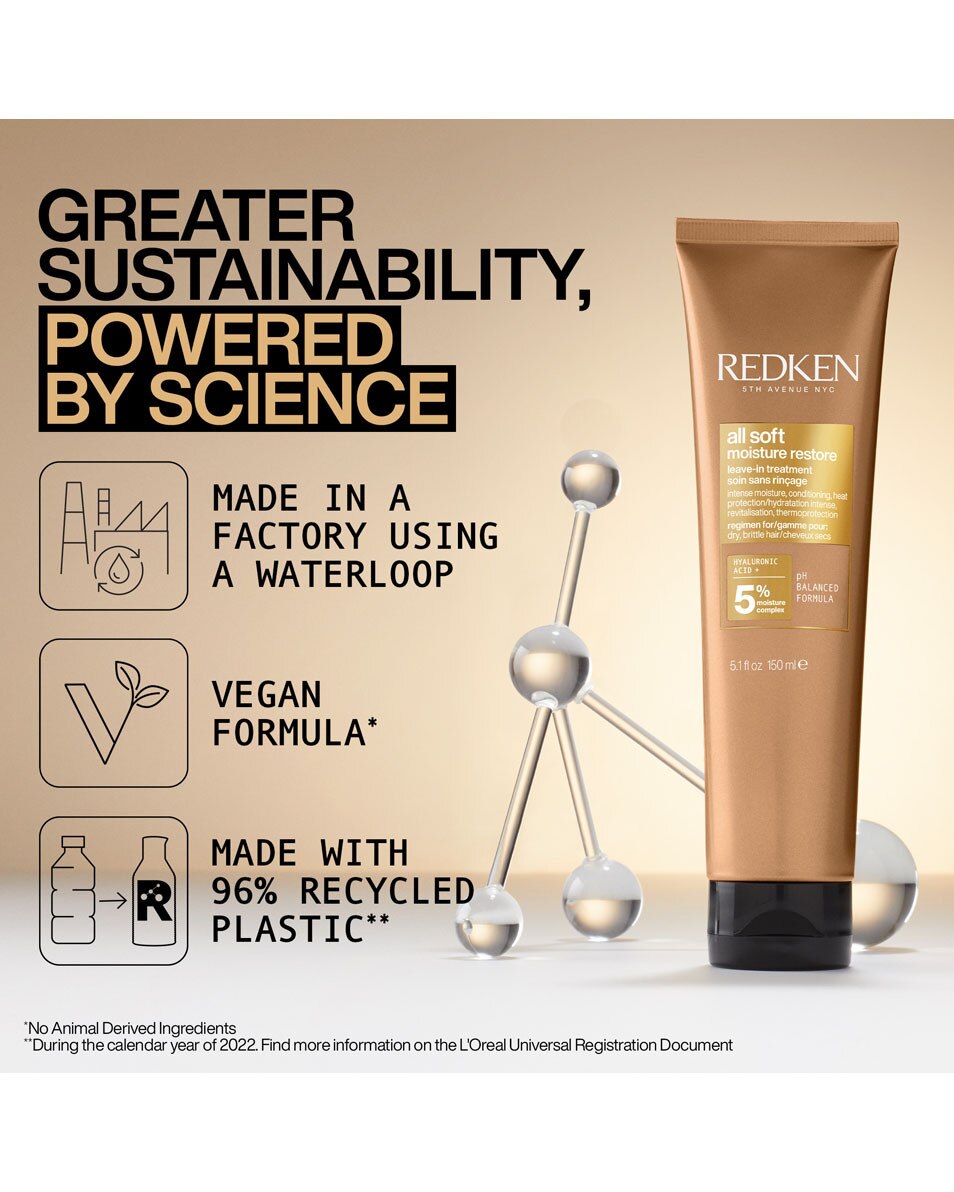 Soin restaurateur d'hydratation - pour cheveux secs