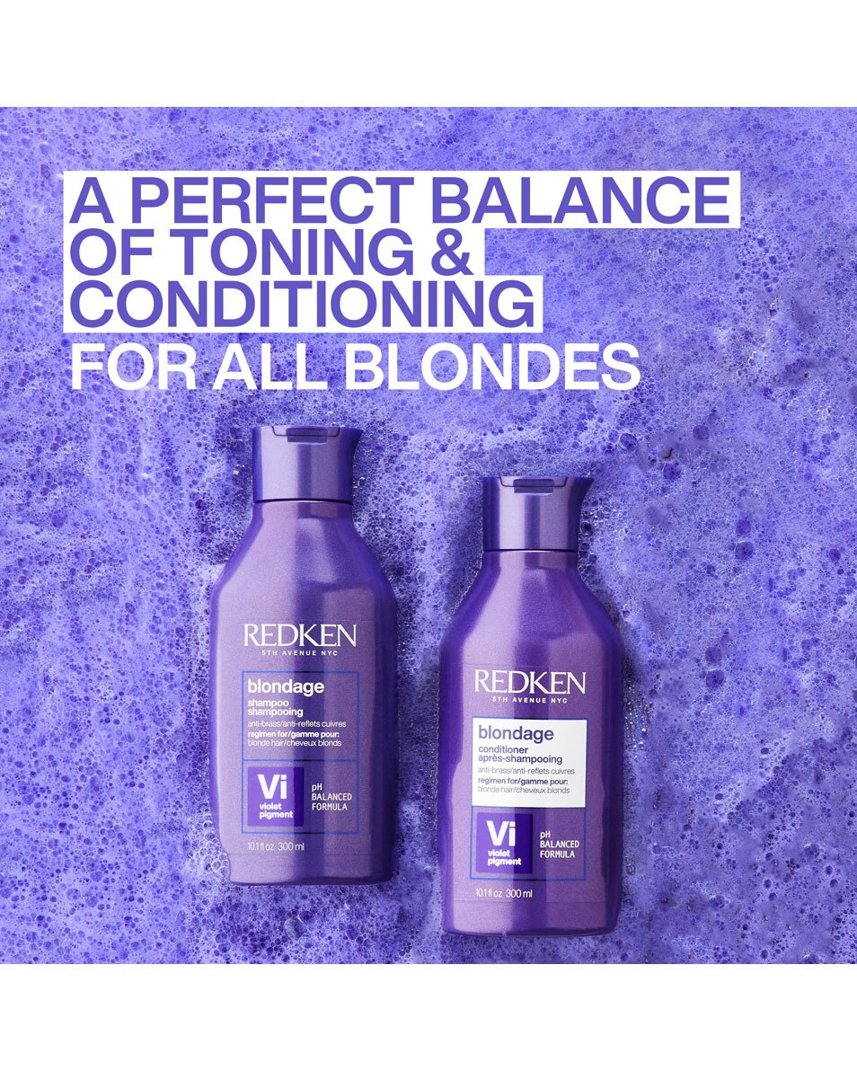 REDKEN Color Extend Blondage Après-shampooing - solution tonifiante pour cheveux blonds 300 ML 4