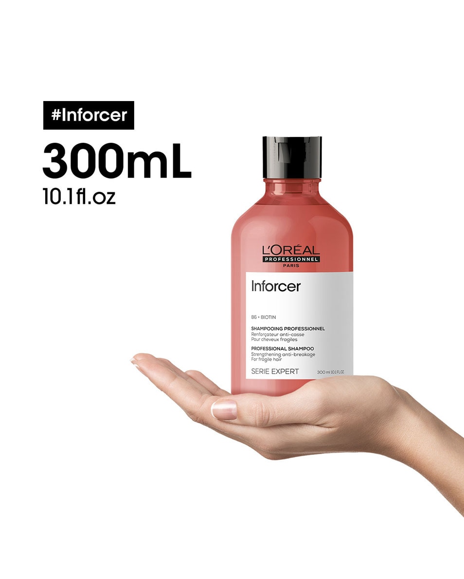 L'OREAL PROFESSIONNEL Inforcer Shampooing anti-casse pour cheveux cassants 300 ML 4