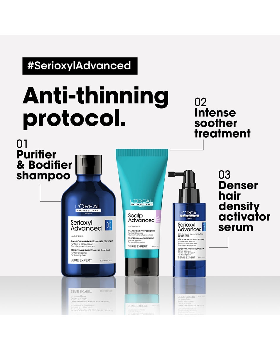 L'OREAL PROFESSIONNEL Scalp Advanced Sérum densifiant pour cheveux fins 90 ML 4