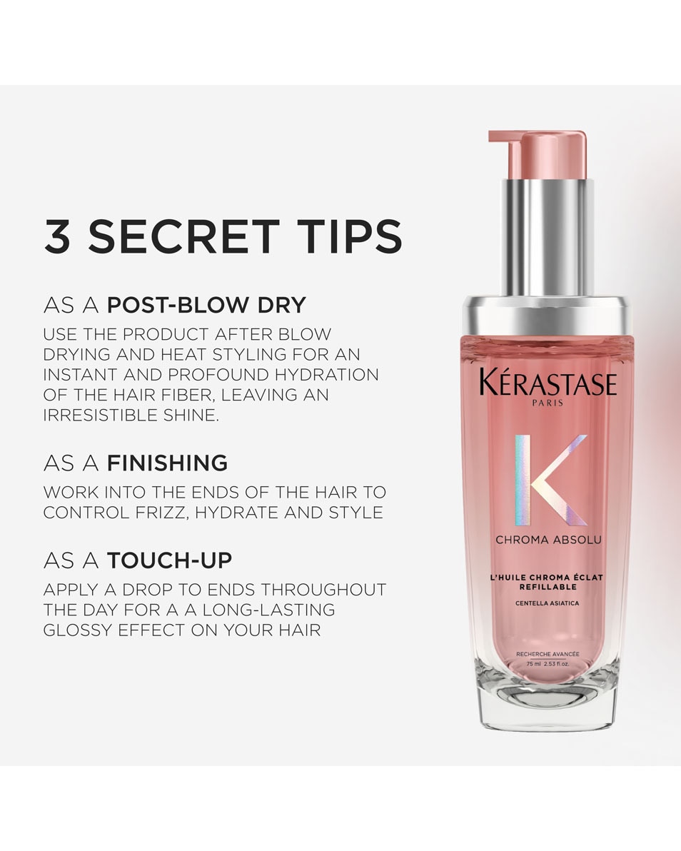 KÉRASTASE Chroma Absolu Eclat Huile de brillance sublimante - pour cheveux colorés 75 ML 4