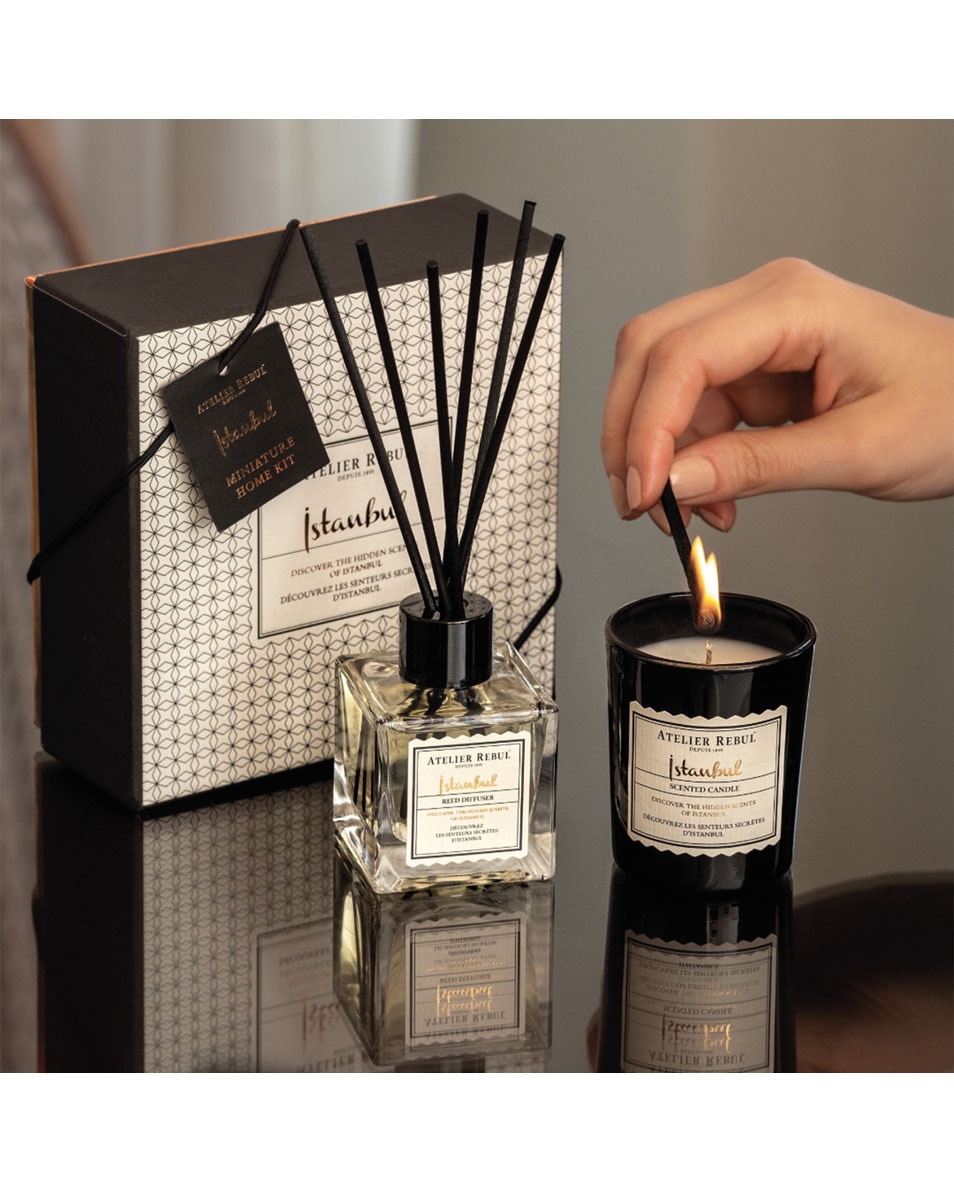 Coffret cadeau maison miniature d'istanbul