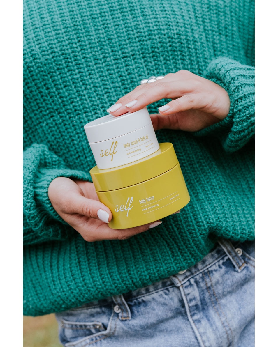 SELF Soft Exfoliating Body Scrub & Bath Oil Gommage corporel et huile de bain 200 ML 4