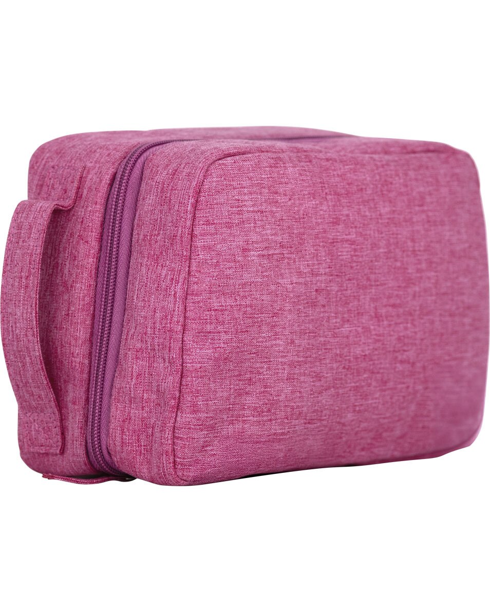 Trousse de toilette de voyage fuschia