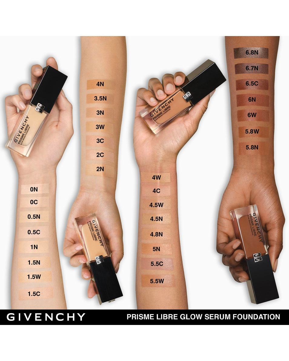GIVENCHY COSMETICS PRISME LIBRE PRISME LIBRE GLOW SERUM FOUNDATION 6W 6W 4