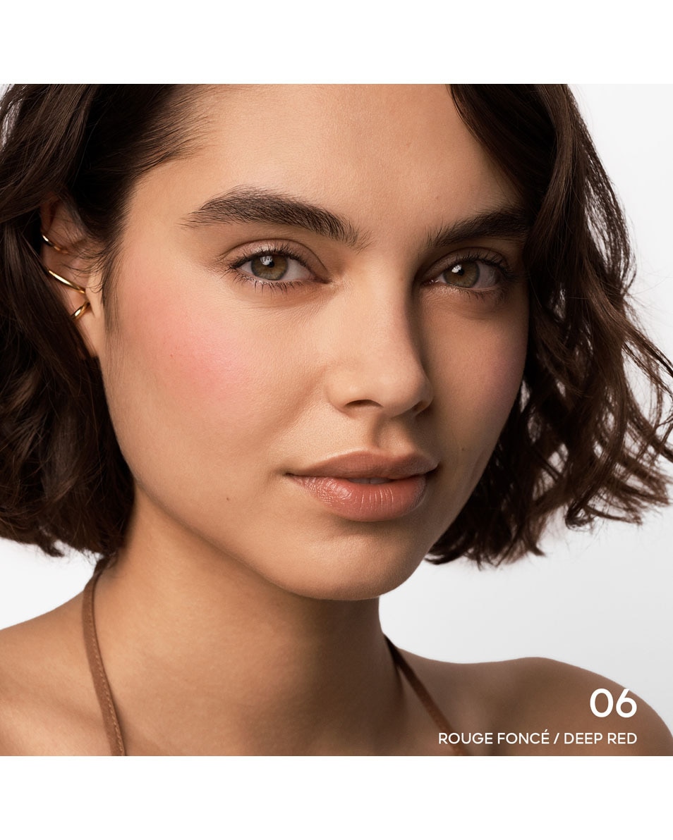 GUERLAIN Terracotta Blush Le fard à joues effet bonne mine , 90% d’ingrédients d’origine naturelle 06 Rouge Foncé 4