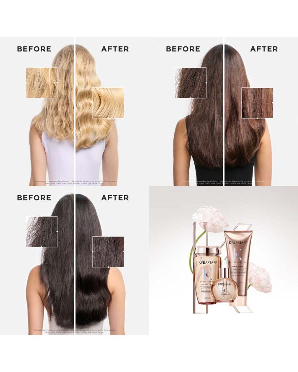 Après-shampooing pour cheveux longs sujets aux frisottis