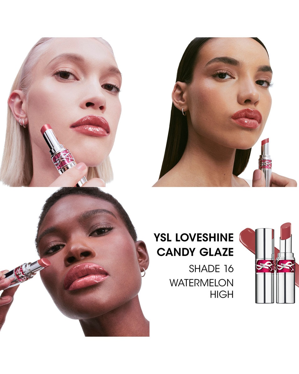 YVES SAINT LAURENT Ysl Loveshine Ysl Loveshine Candy Glaze Gloss En Stick Moonstone Whisper