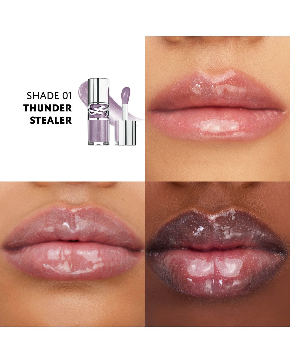 YVES SAINT LAURENT YSL Loveshine Plumping lip oil gloss - Fini Glossy Non Collant BRONZE NUDES 4