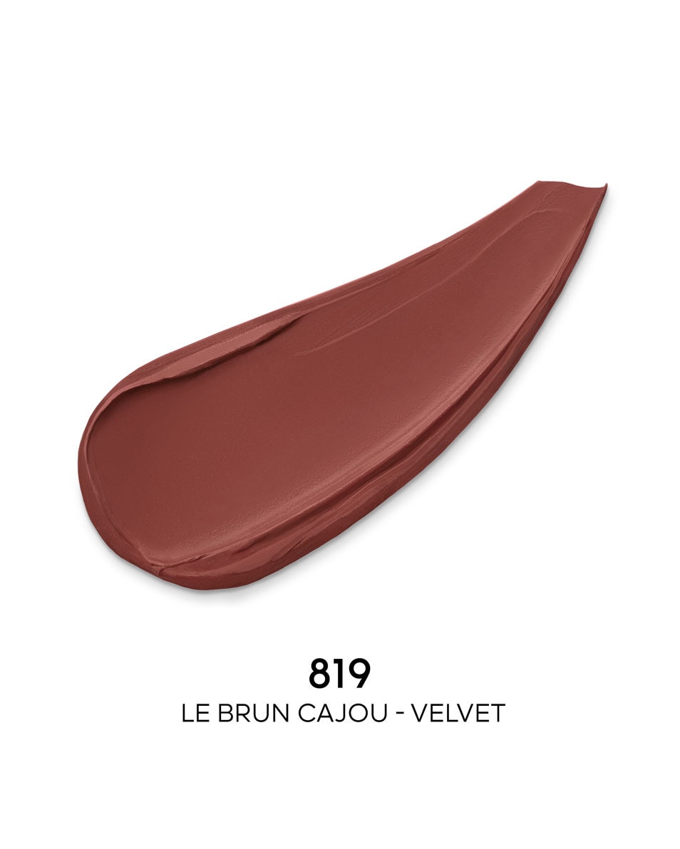 GUERLAIN ROUGE G La recharge - Le rouge à lèvres soin personnalisable 819 LE BRUN CAJOU – VELVET 4