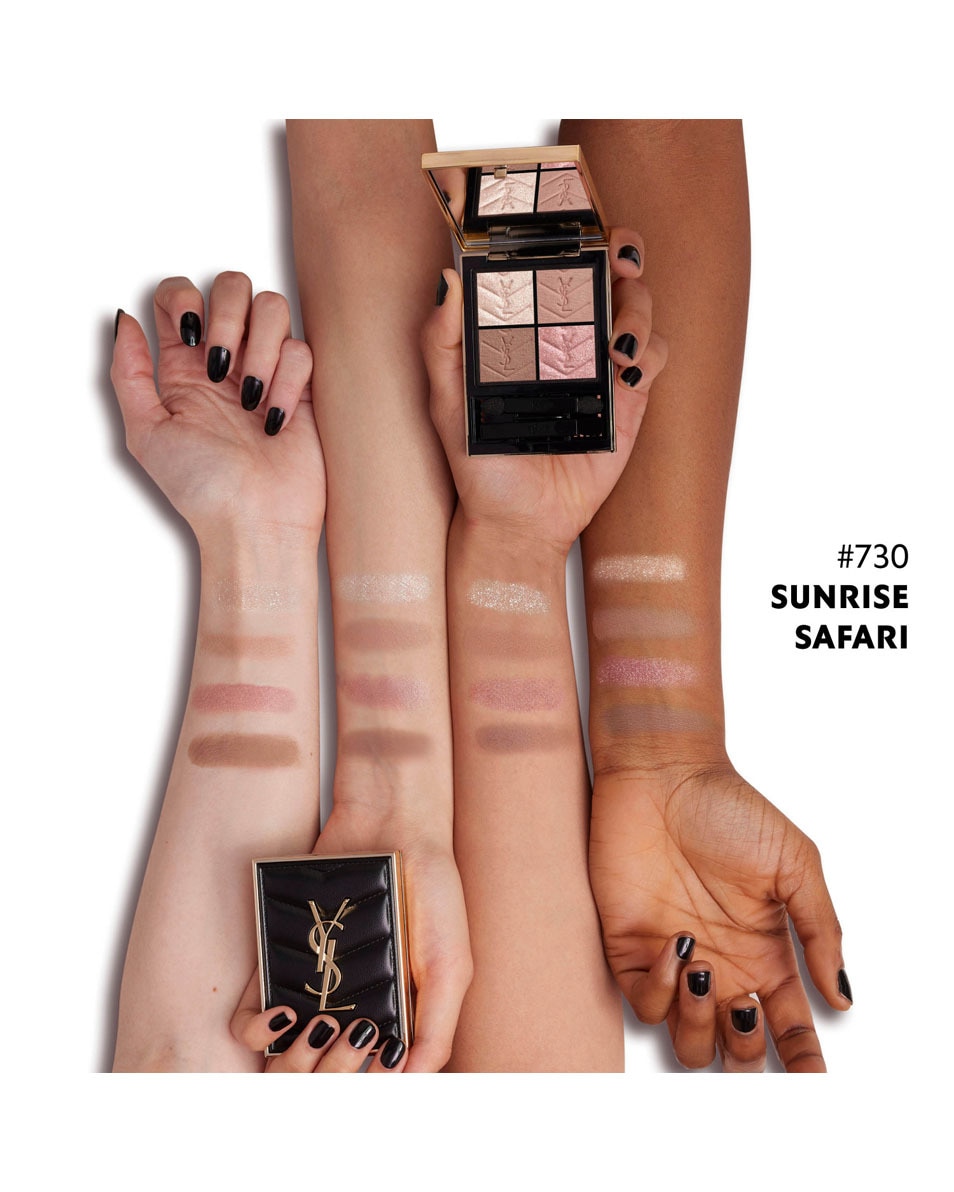 YVES SAINT LAURENT Couture Mini Clutch Palette De Fards à Paupières Sunrise Safari 4