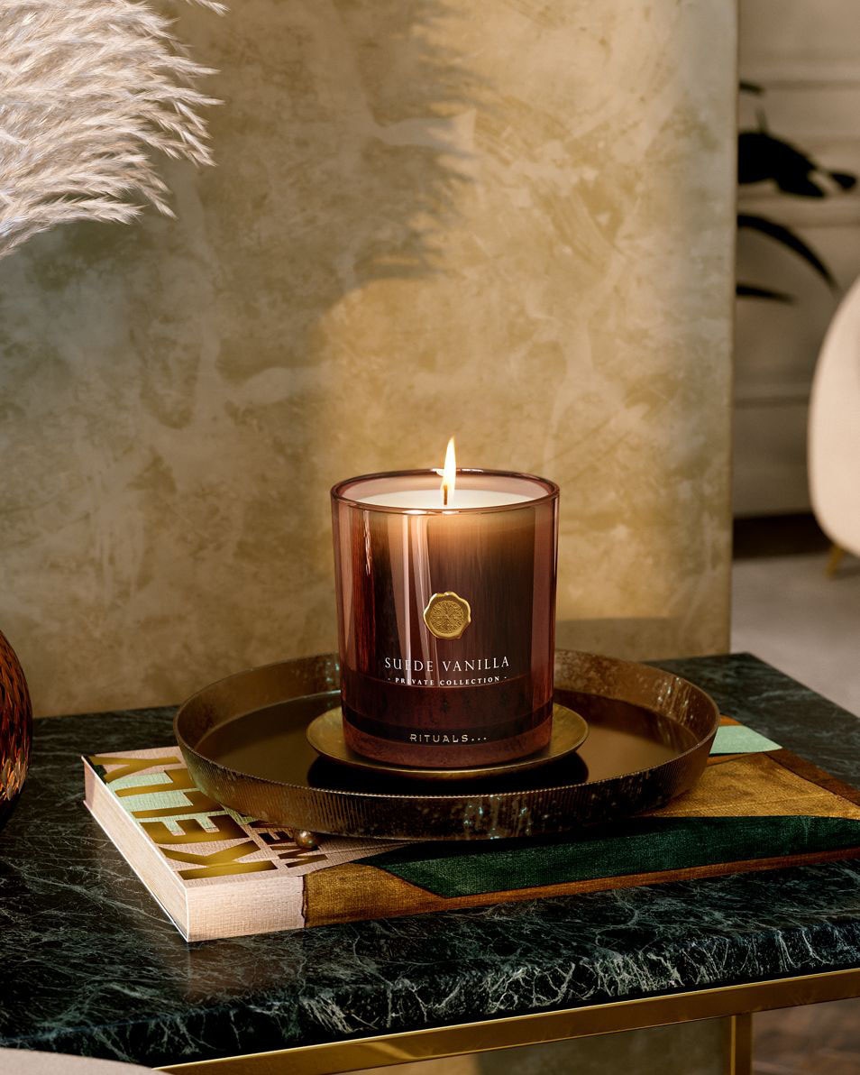 RITUALS Private Collection Suede Vanilla bougie parfumée 360 G 4