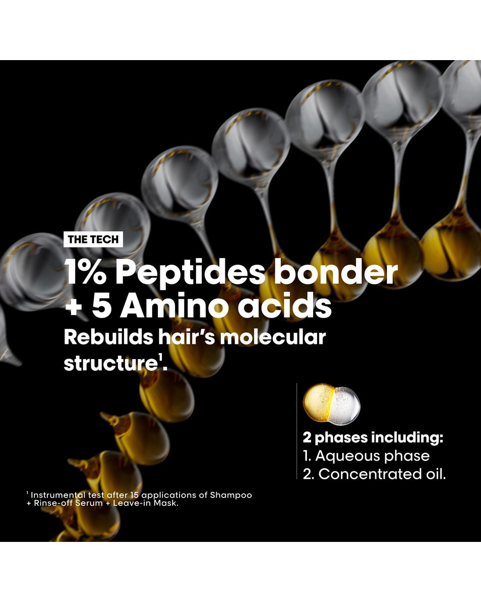 L'OREAL PROFESSIONNEL Absolut Repair Molecular Huile Bi-Phase - pour tous types de cheveux abîmés 30 ML 4