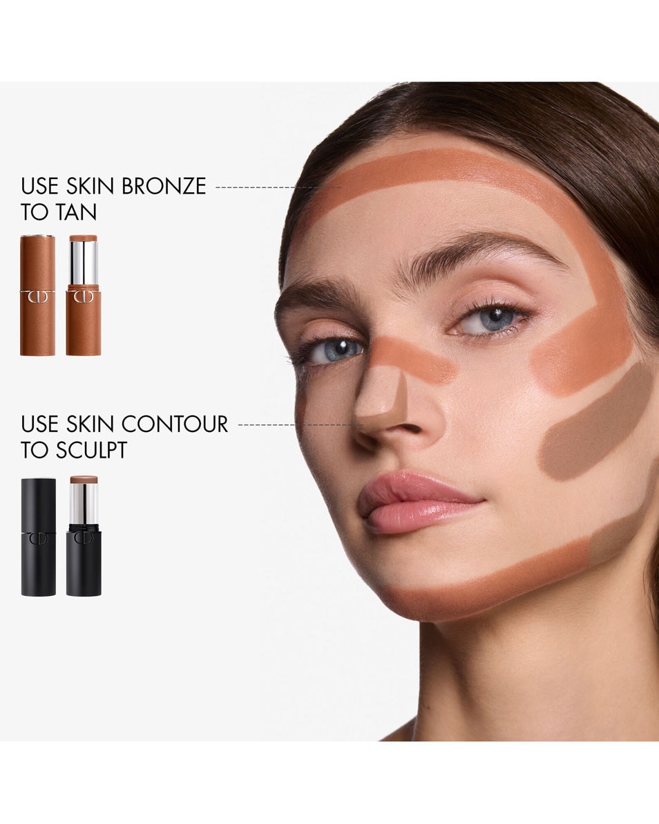 DIOR Dior Forever Skin Bronze - Bronzing balm stick Baume en stick bronzant ultra-fondant 02 Soft Fair 4