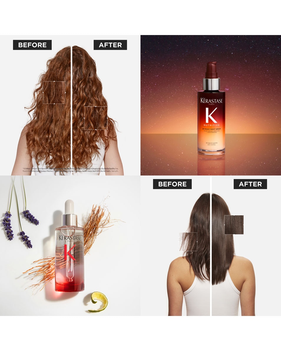 KÉRASTASE Genesis Magic Night Duo Lenteset Coffret Printemps Action anti-chute et nutrition 2 ST 4