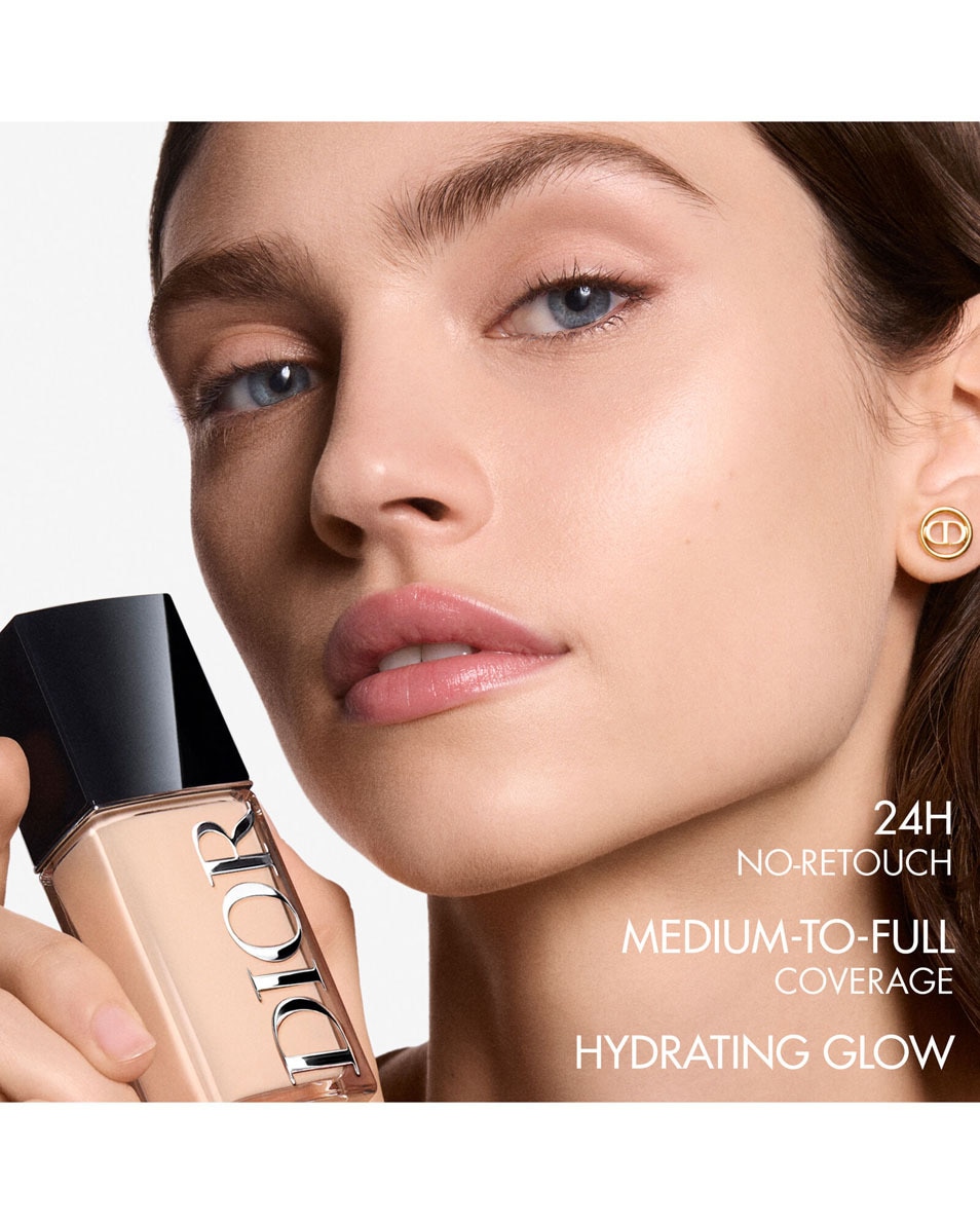 DIOR Dior Forever Skin Glow - Glow Foundation Fond de teint éclat - tenue 24h et hydratation 48h 8N Neutral 4