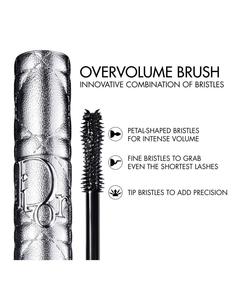 DIOR Diorshow Overvolume Waterproof Mascara waterproof volume extrême 48h 090 Overblack 4