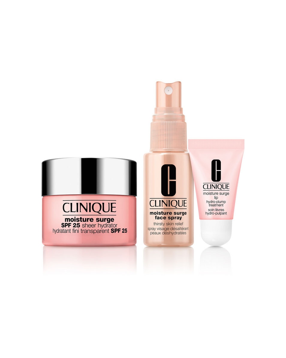 CLINIQUE Moisture Surge Coffret Hydratation et Protection 3 ST 4