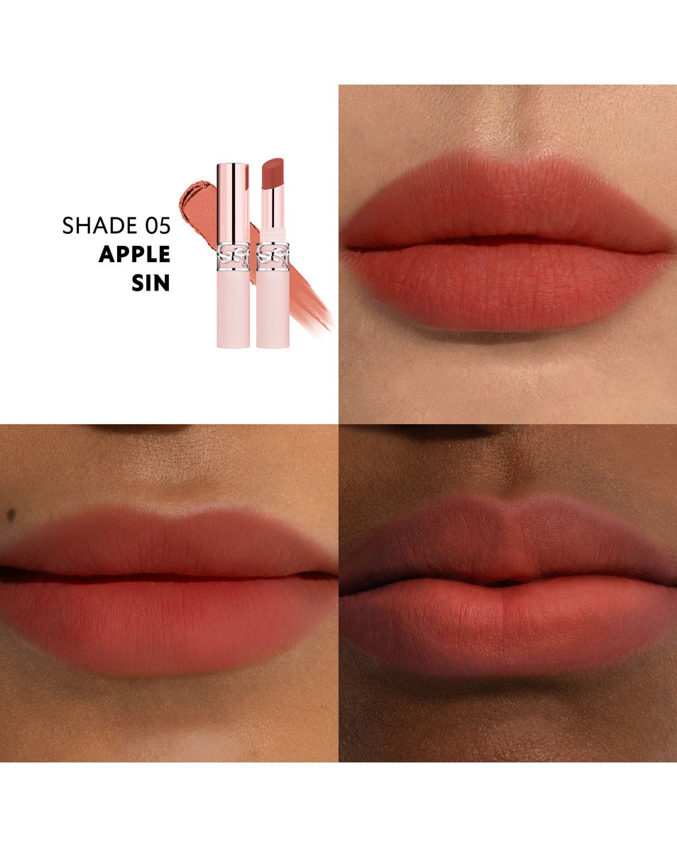 YVES SAINT LAURENT YSL LOVENUDE Lip Blusher Blush L vres Effet Floutant #05 APPLE SIN 4