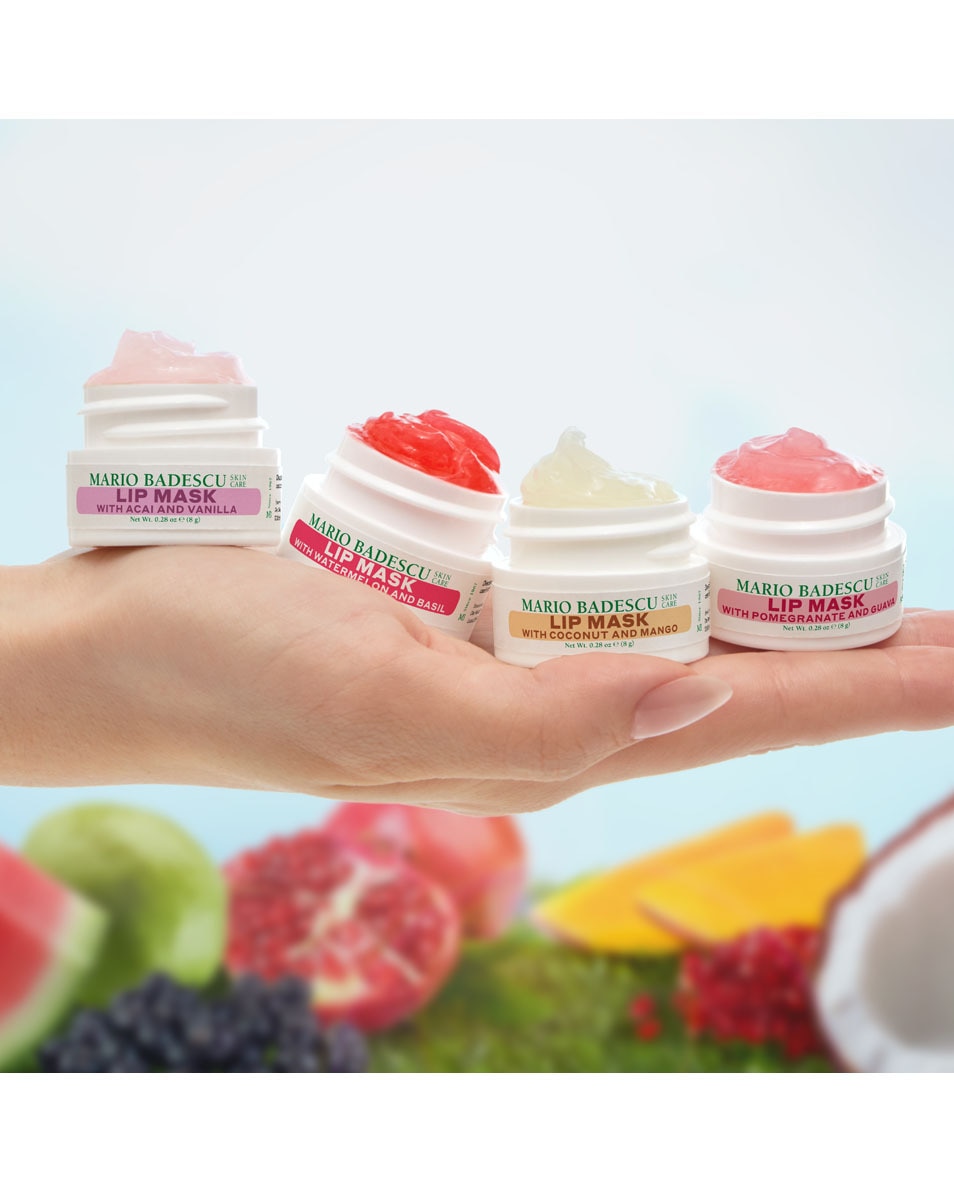 MARIO BADESCU Lip Mask Collection Collection de Masques pour L vres 4 ST 4