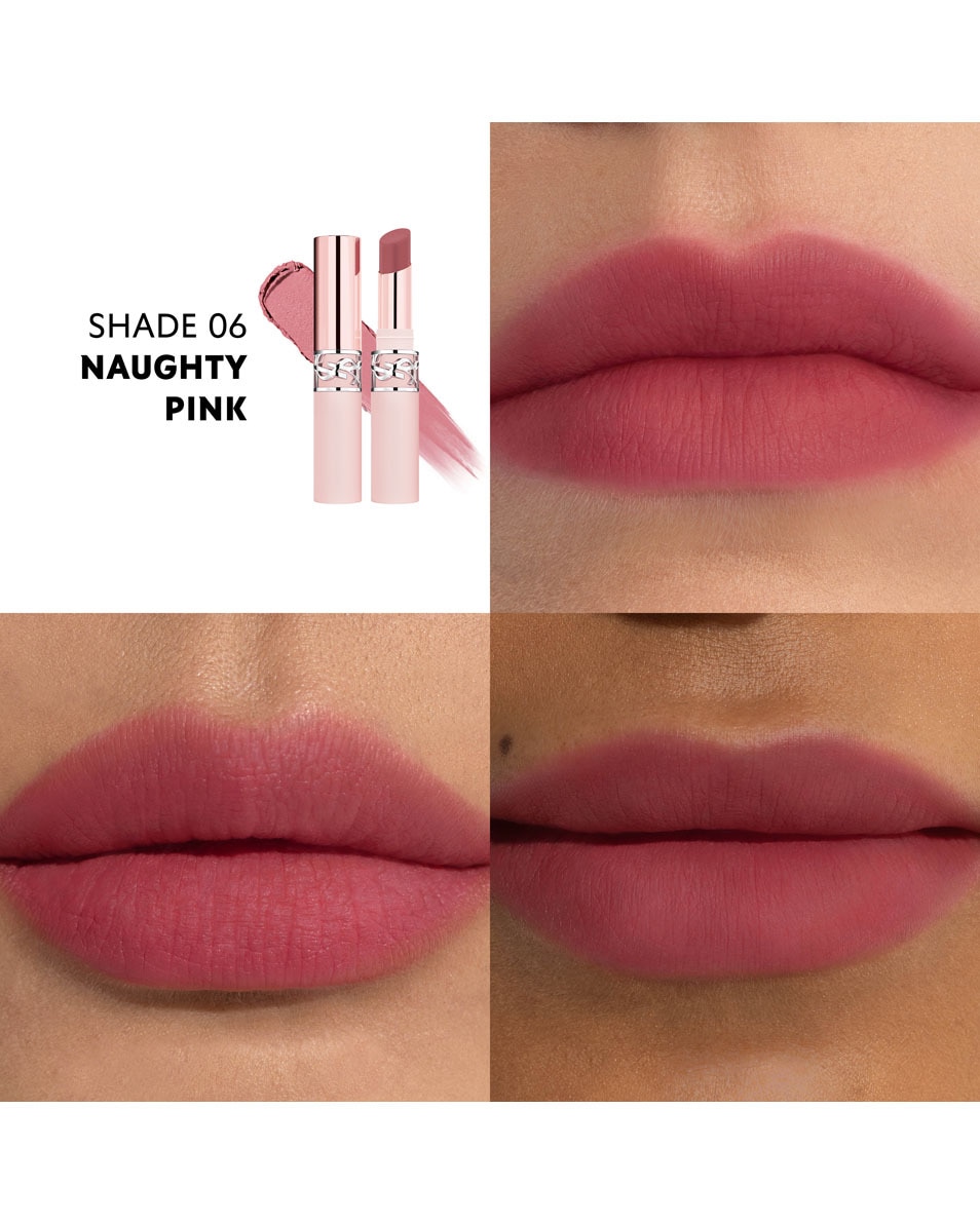 YVES SAINT LAURENT YSL LOVENUDE Lip Blusher Blush L vres Effet Floutant #06 NAUGHTY PINK 4