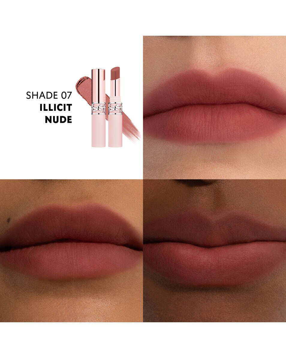YVES SAINT LAURENT YSL LOVENUDE Lip Blusher Blush L vres Effet Floutant #07 ILLICIT NUDE 4