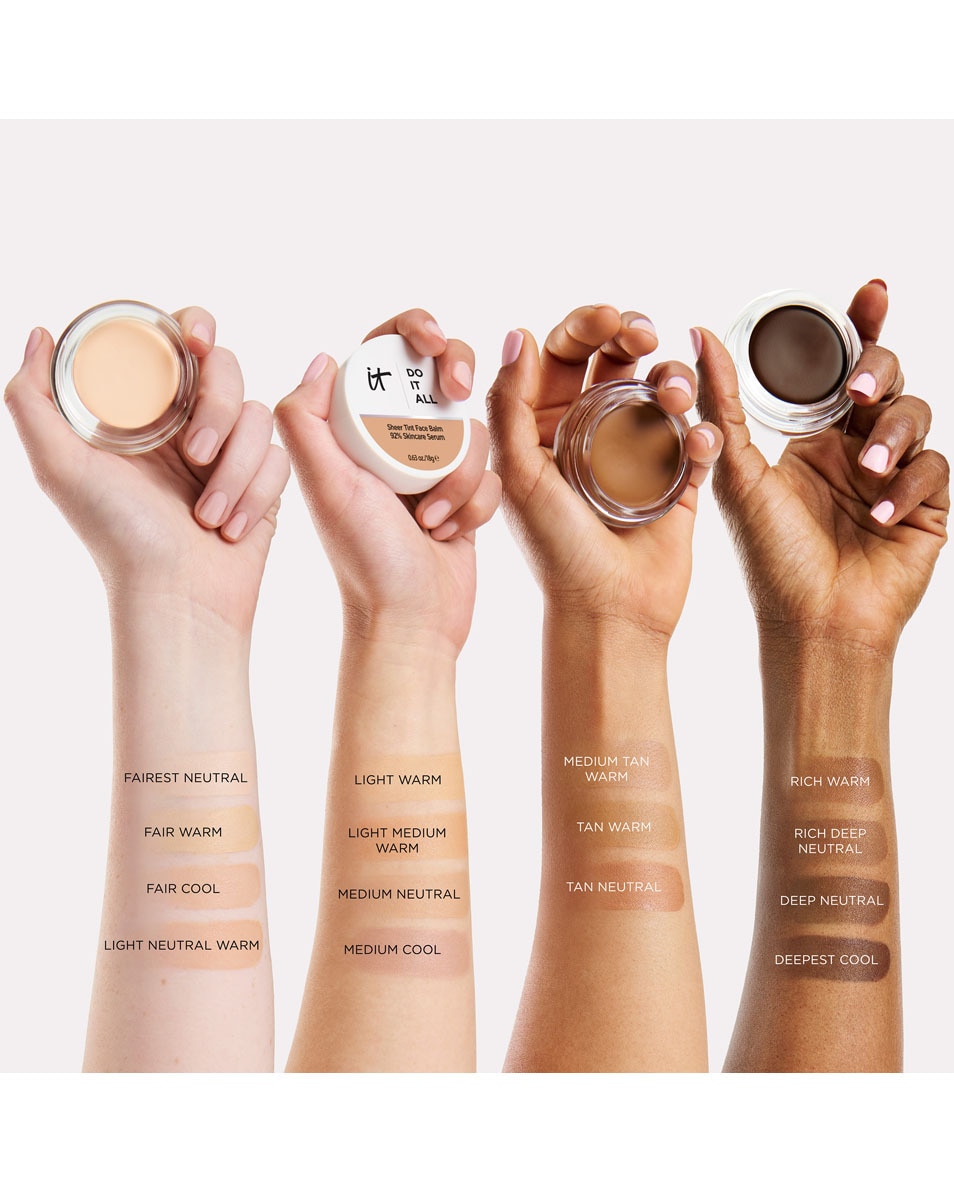 IT COSMETICS Do-It-All Sheer Tint Face Balm Fair Cool 4