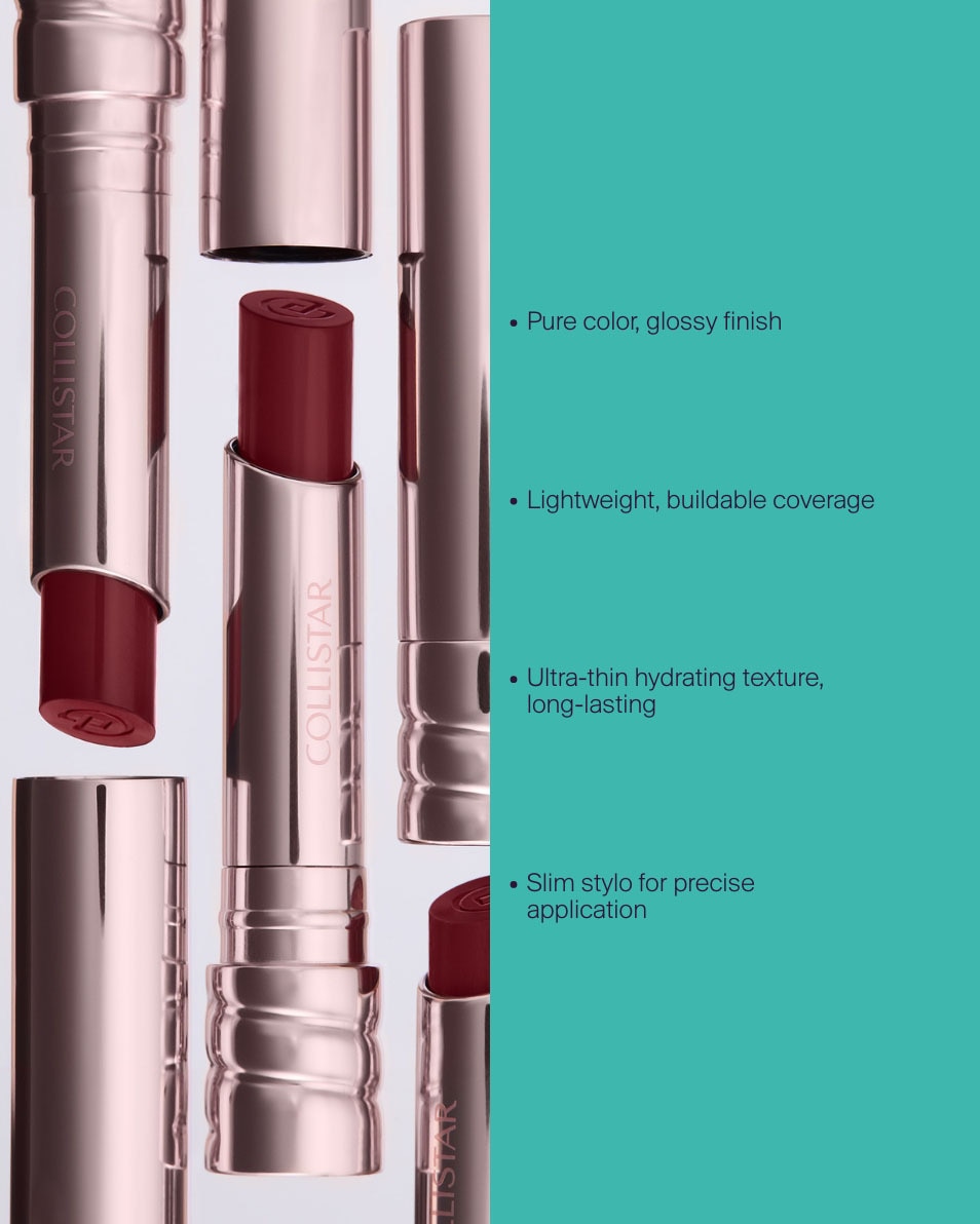 COLLISTAR Puro Gioiello Lipstick Luminous 179 - Riflesso Rosa 4