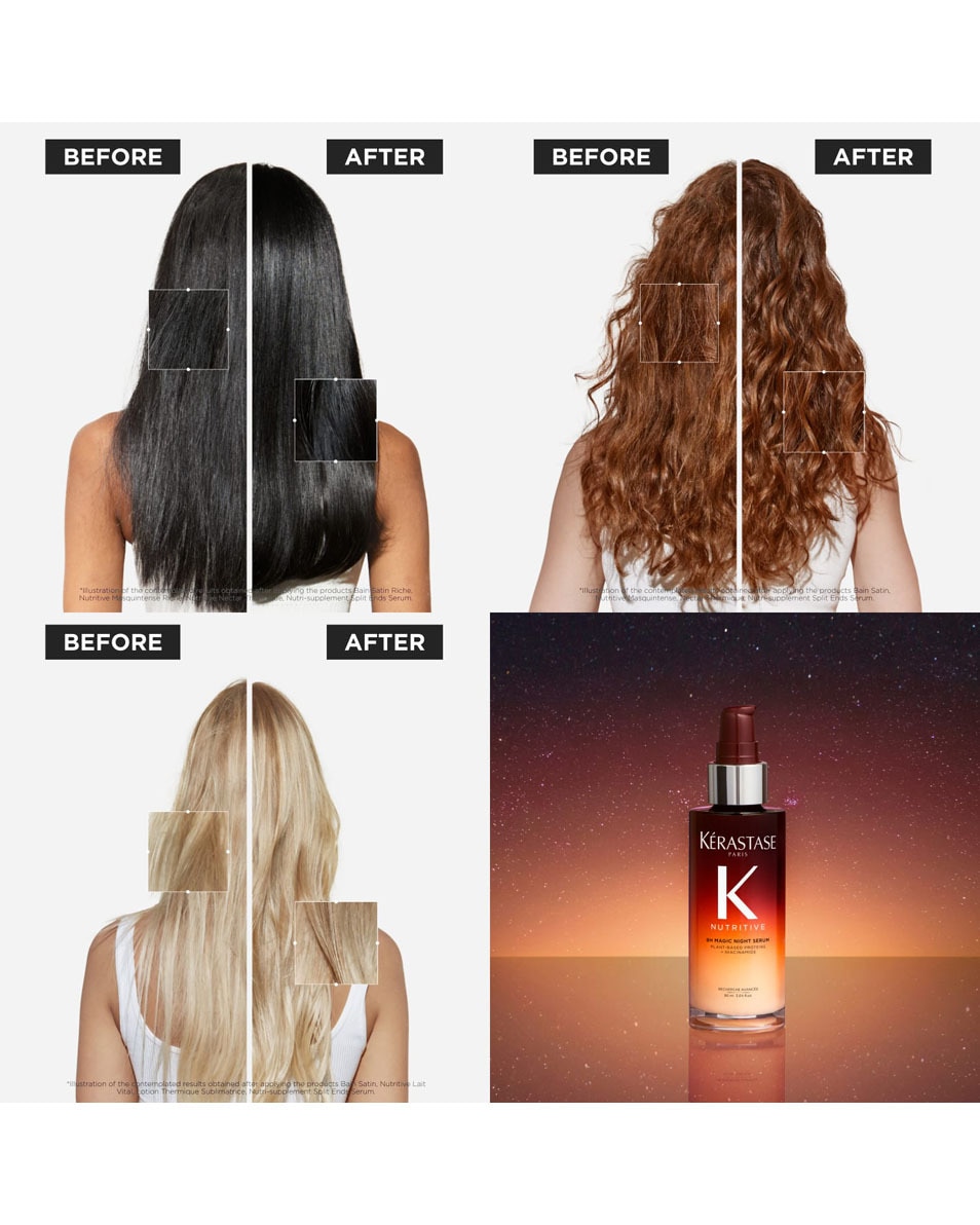 KÉRASTASE Nutritive Lenteset Rituel de soin capillaire pour cheveux secs 2 ST 4