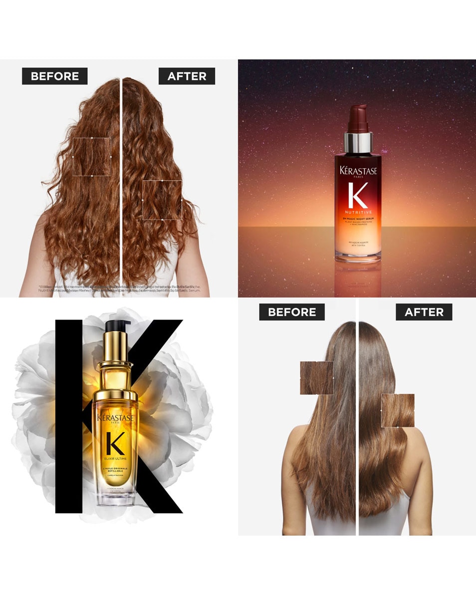 KÉRASTASE Elixir Ultime Mini Hero Duo Lenteset Routine jour & nuit pour une hydratation et brillance 2 ST 4