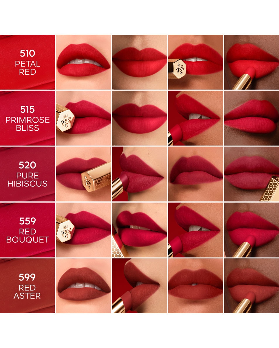 GUERLAIN Kiss Kiss Le Rouge à Lèvres Intense Au Miel 134 RADIANT JASMINE 4