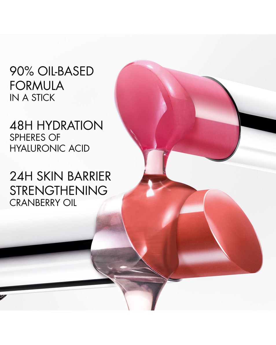 DIOR Dior Addict Glass Lipstick - Hydrating Lip Gloss Stick Gloss en stick ultra-brillant hydratant 306 Rose Charms - Glossy 4