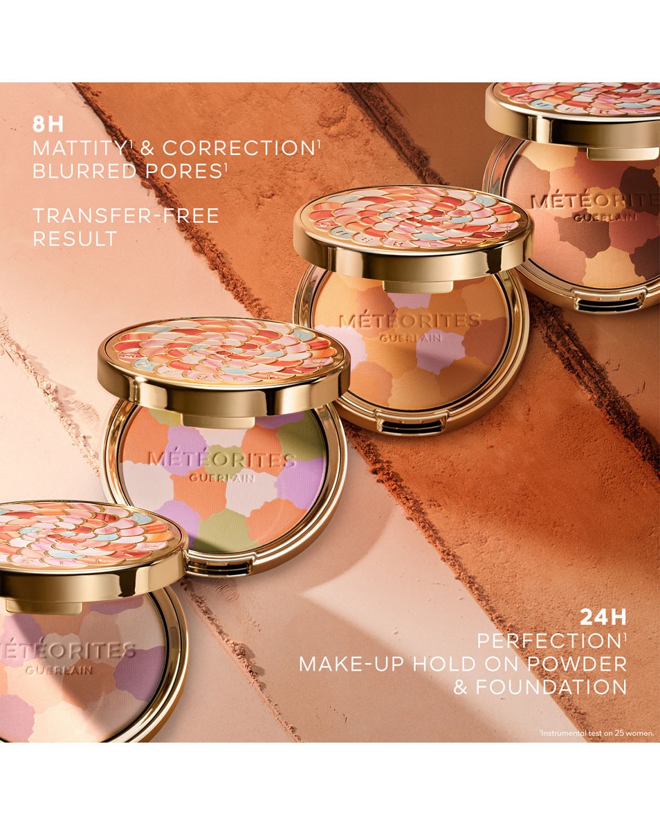 GUERLAIN Météorites POUDRE COMPACTE MATIFIANTE ET FIXANTE 01 TRANSLUCENT / TRANSLUCIDE 4