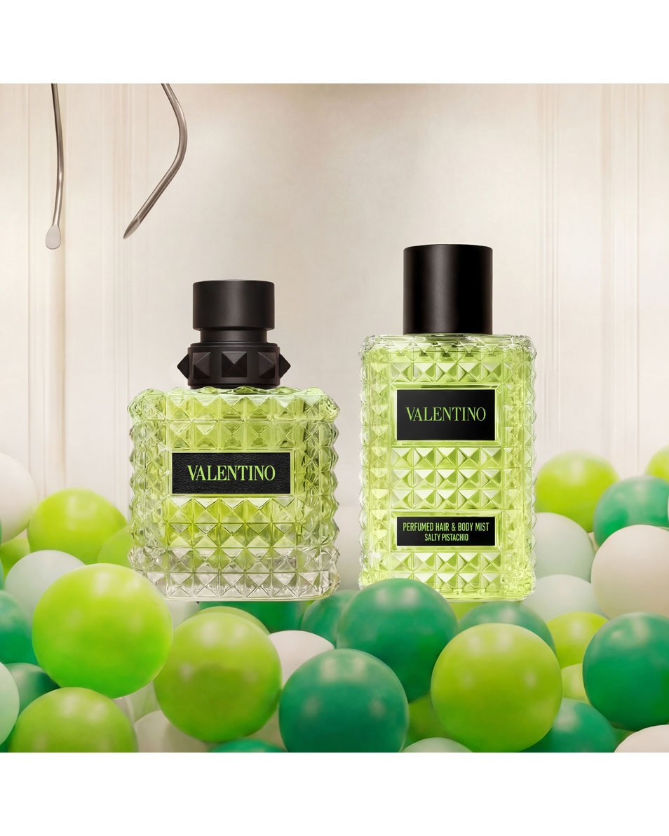 VALENTINO Born in Roma Salty Pistachio Hair And Body Mist – Parfum Floral Ambré Pour Femmes 100 ML 4
