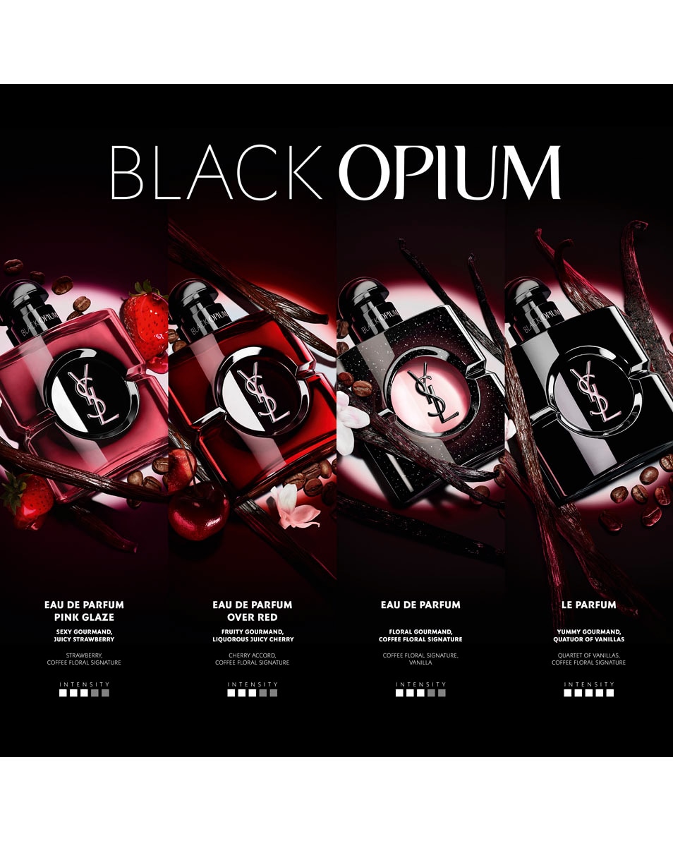 YVES SAINT LAURENT Black Opium Eau de Parfum – Parfum pour femme rechargeable - travel size 10 ML